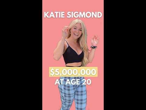 MAKING $5,000,000+ THROUGH ONLYFANS AT 20 | Katie Sigmond #shorts
