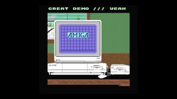 C64 Demo Archive: Amiga Demo V1.0 by The Final Suppliers (1987) #c64 #c64demos #amiga #commodore