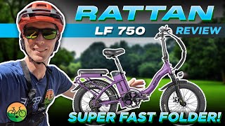 Rattan LF750 Review: The Super Fast Folding Ebike!