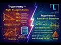 Trigonometry — Right Triangle & Ratios | Trigonometric Identities & Equations | Learnify