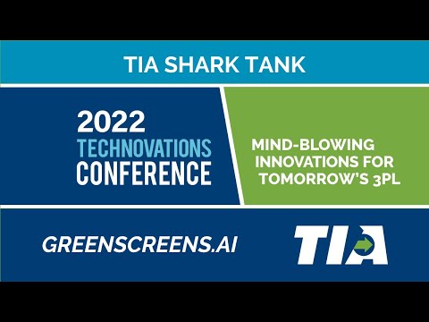 Greenscreens.ai Named the 2022 TIA Shark Tank Competition Winner