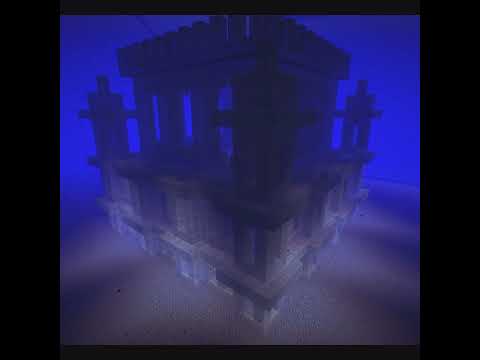 海底の風景を作るショートバージョン46　マイクラ #minecraft #マインクラフト #マイクラ建築