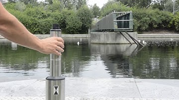 The IFL sludge level sensor  mount, set, measure