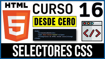 Selectores CSS aplicados en HTML | Curso HTML5 # 16