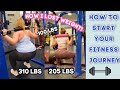 HOW TO START A WEIGHT LOSS JOURNEY & STICK WITH IT | HOW TO LOSE WEIGHT | HOW I LOST 100 POUNDS