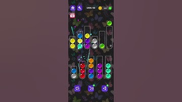Ball Sort Master Level 742 #ballsortmaster #ballsortmastersolution #puzzlegame #gaming #games