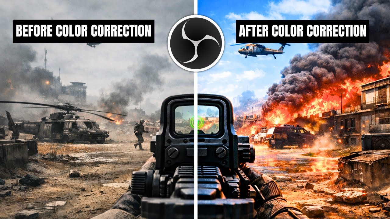 Picture of How to Improve Gaming Stream Quality with OBS Color Correction - YouTube