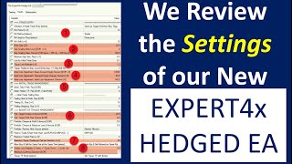 Power Strategy Settings of the Highly Successful Expert4x Hedged Trading Robot