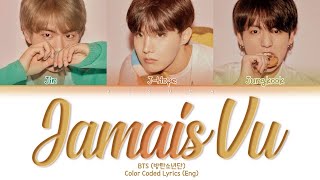 BTS (방탄소년단) - Jamais Vu (Color Coded Lyrics Eng/Rom/Han)