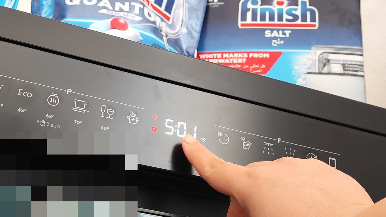 قبل تشغيل #غساله_الصحون  هايسنس 🚨 اضبطي عسر الماء والملح بهذه الطريقة الصحيحة!