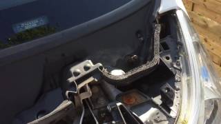 Fiat Ducato 2 3 water leakage. Window to  engine compartment