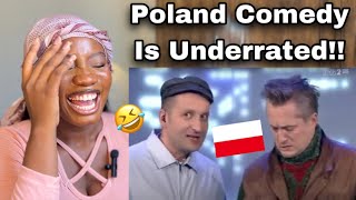 Reaction To Polish Comedy Group KMN - Dog Conversation (Rozmowy przy psie)