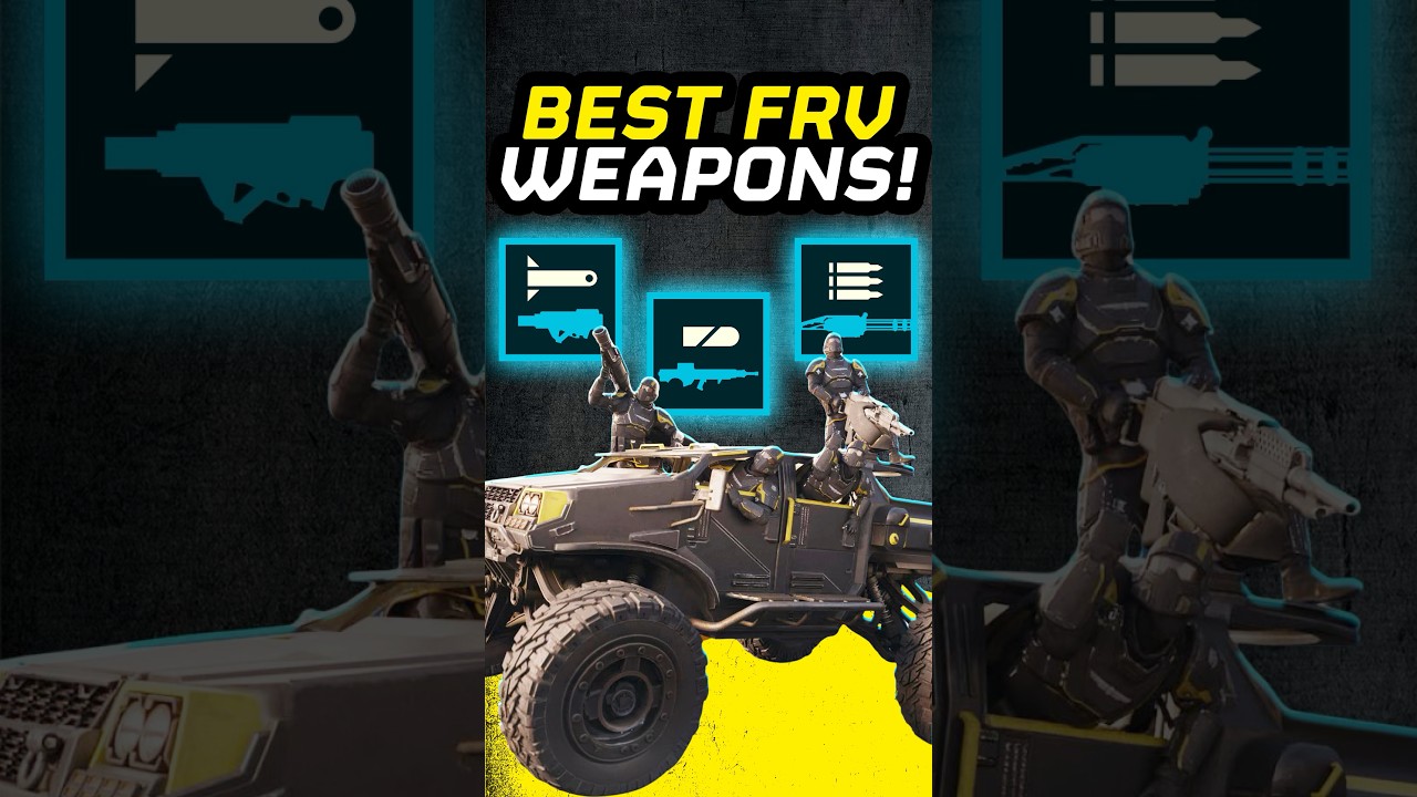 3 Best Support Weapons to Pair with FRV