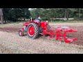 Massey ferguson ploughing!!