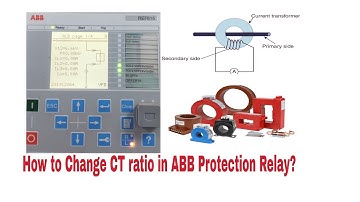 ABB REF 615 How to Change CT ratio? #CT Ratio #Protection relay #Current Transformer #ABB REF615
