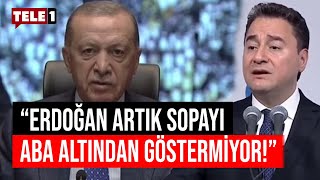 Ali Babacan Erdoğan'a deyimlerle göndermelerini sıraladı: Elinde sallaya sallaya sopayı gösteriyor!