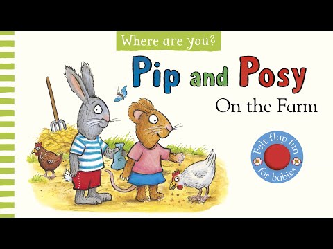 Explore Pip and Posy, Where Are You? On the Farm (A Felt Flaps Book)