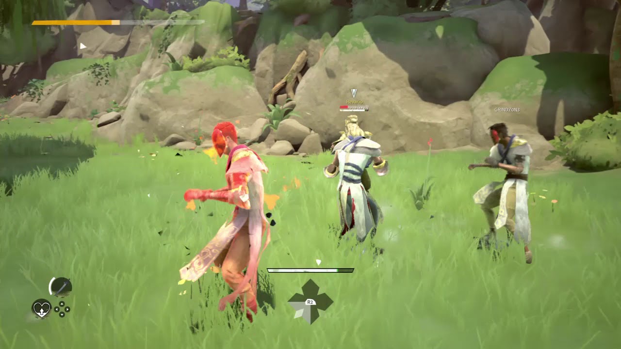 REVARIO 1st marked one fight (Absolver/Kahlt) ps4