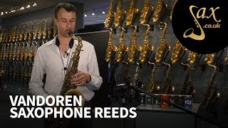 Vandoren Saxophone Reeds Compared