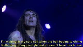 Hallowed Be Thy Name - Iron Maiden - Lyrics - Live in Toronto, CA, 2008