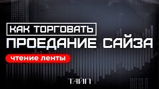 Проедание Сайза В Трейдинге. Разбор Сайза. Скальпинг. Пробой.