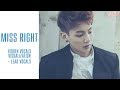BTS Miss Right Hidden Vocals Visualization Lead Vocals