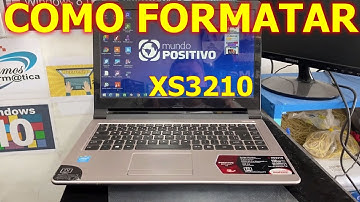 Como dar ordem de BOOT para Formatar o Notebook Positivo XS3210 - Windows 10