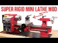 Rigid Mini Lathe Upgrade | Tapered Roller Bearings, Solid Tool Post, Brass Gib Strips Mod