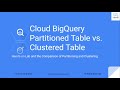 How to Create Partitioned and Clustered Tables in Google Cloud BigQuery