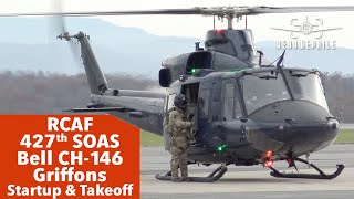 RCAF Bell CH-146 Griffon 427 Special Operations Aviation Squadron (427 SOAS) Departure 18Nov25