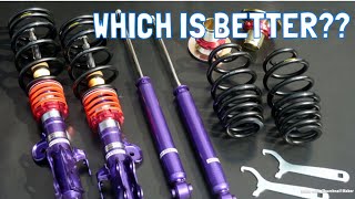 Coilovers vs. Lowering Springs: Which is Better?
