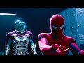 Spiderman vs mysterio  mysterios illusion scene  spiderman far from home