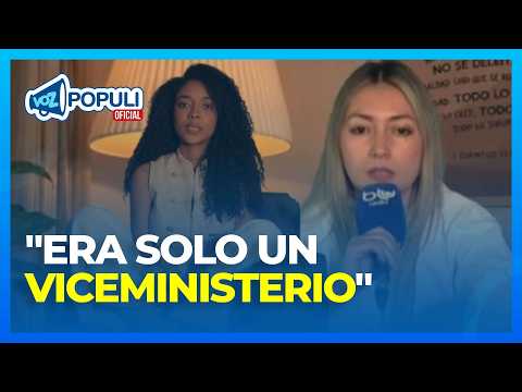 The absurd excuses of 'Juliana Guerrero': “It’s not like I’m running for minister”