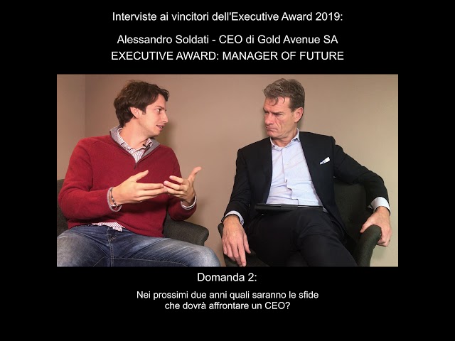 Alessandro Soldati (CEO di Gold Avenue SA) - EXECUTIVE AWARD: MANAGER OF FUTURE