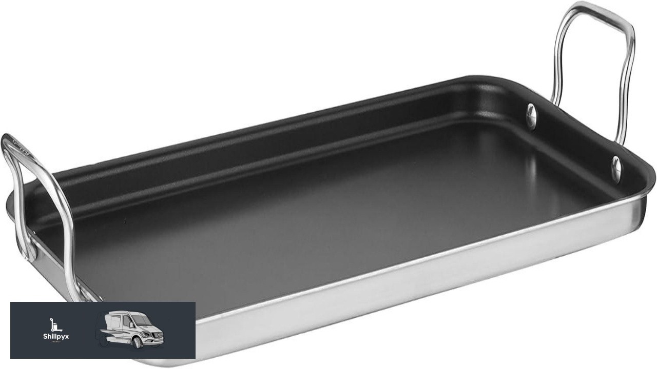 Cuisinart Griddle Skillet Nonstick Double Burner 10x18 Inch MCP45 25NSP1