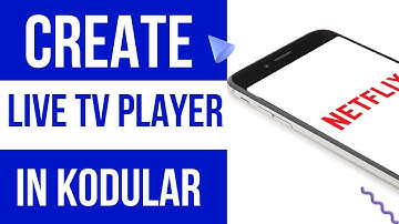 How To Create Live TV Player In Kodular | make live tv app in kodular