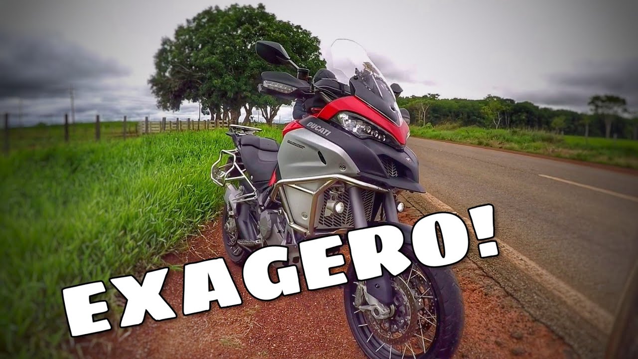 ESSA MOTO É UM EXAGERO! DUCATI MULTISTRADA ENDURO