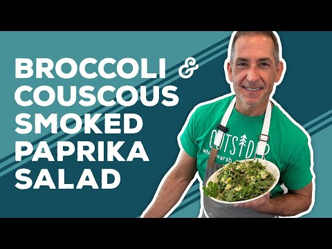 Love & Best Dishes: Broccoli and Couscous Smoked Paprika Salad Recipe | Healthy Salad Recipes