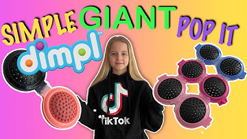 RARE GIANT Homemade Simple Dimpl & Pop It Fidget Toys | How To Make Tutorial | Life Of Casey