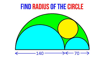 Find the radius of the circle | Application of Stewart