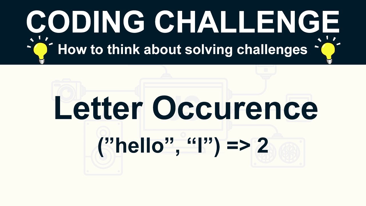 Javascript Coding Challenge - How many times does this letter appear?🤔 ...