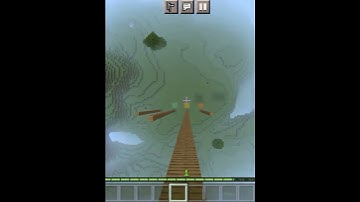 how many blocks can I mlg 😱 Minecraft #shorts