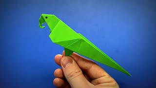 Cómo hacer un loro de papel | Loro de origami | pájaros de origami