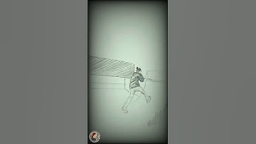 I Drew This Entire 2D Animation by Hand #drawing #shorts