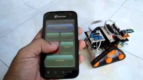 Robot Kendali Bluetooth Android