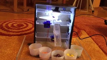 ARDUINO COLOR SORTER -SZÍNES CUKORKA VÁLOGATÓ