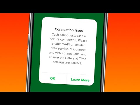 Cash App connection error unable to connect to the internet | Cash App Not Working Today | iOS ✅