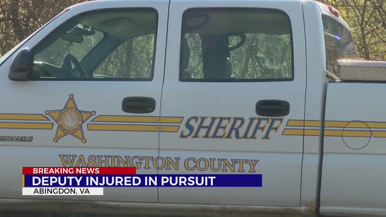 Sheriff: Deputy injured after pursuit in Washington County, Va. - YouTube