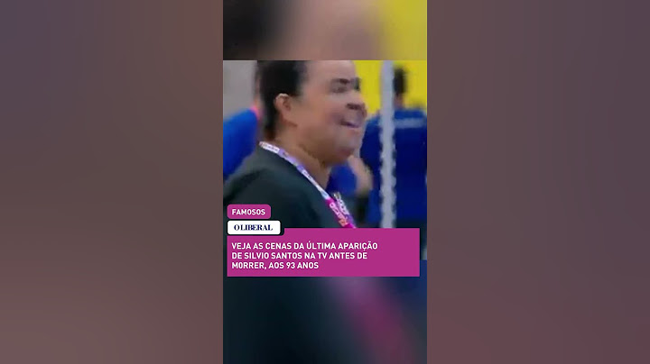 Veja as cenas da última aparição de Silvio Santos na tv antes de morrer, aos 93 anos