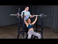 Body-Solid Pro Clubline SOSB250 Shoulder Press Bench (BodySolid.com)